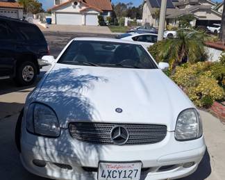 2001 Mercedesbenz SLK 320 For more information contact Sergio (619)634-2881