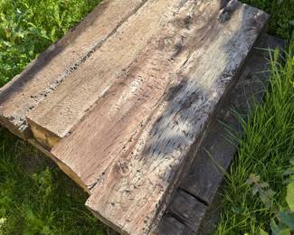 reclaimed railway sleepers