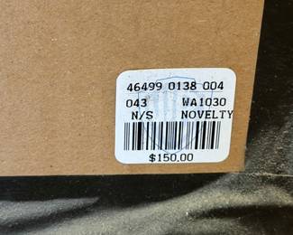 Wizard of oz novelty print retail $150