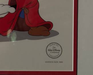 Rare Disney fantasia Mickey Mouse sorcerers apprentice & broom limited to 5000