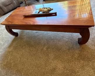 Koa coffee table