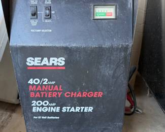 Battery / engine starter sears brand