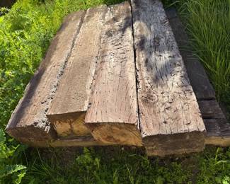 reclaimed railway sleepers