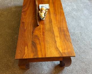Koa coffee table