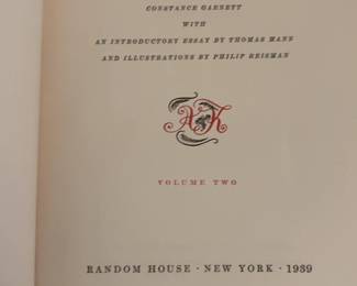 Anna Karenina by Leo Tolstoy - Random House 2-Volume Hardcover Set