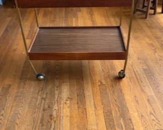 Mid-Century Modern Salton "Hot Tray" Serving Trolley 30 x 18 x 30