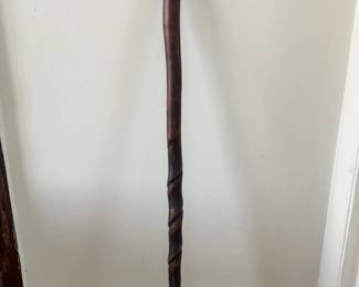 Traditional Irish Blackthorn Walking Stick Shillelagh