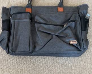 Ruhijen Grey Multi-Pocket Tote Bag