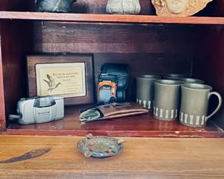 Wooden Cabinet -2 shleves great for your vintage decor