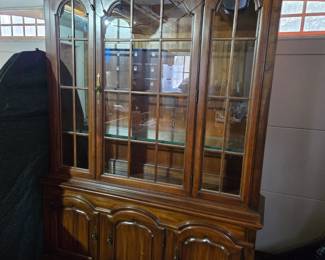 China Cabinet - Comes apart into two pieces