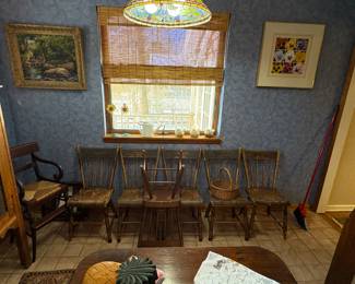 Antique Rustic Chairs