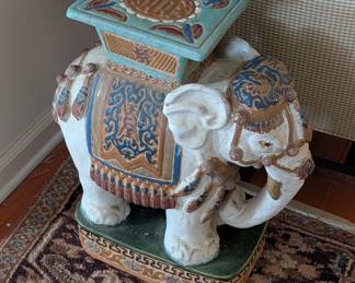 Oriental Elephant Garden Seat
