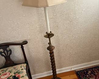Stiffel Barley Twist Floor Lamp