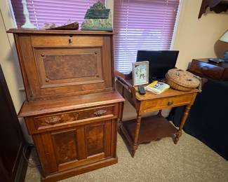 Walnut Secretary Desk