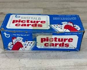  Vintage Topps Baseball Picture Cards 500 Count Vending Box Lot Duryea PA Full