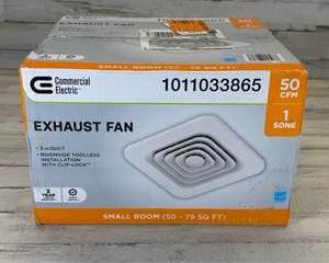 Commercial Electric Exhaust Fans New In Box Bathroom Ventilation Home Improvement Auction