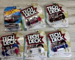 Hot Wheels 65 Mercury Comet Cyclone & Tech Deck Paris 2024 Olympic Lot NIP