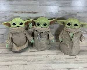 Star Wars Lot The Child Grogu Baby Yoda Animatronic Plush 2020 Mattel Lucasfilm
