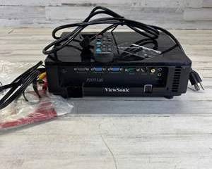 ViewSonic PJD5126 DLP Projector w Remote Cables VGA S Video 2700 Lumens