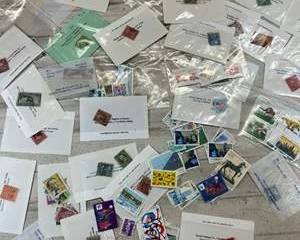 Vintage U.S. & Worldwide Stamp Lot Mystic Stamp Co Dealer Collection