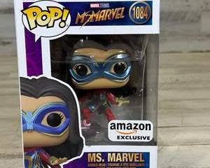 Funko Pop! Ms Marvel #1084 Amazon Exclusive Marvel Studios Bobble-Head Figure