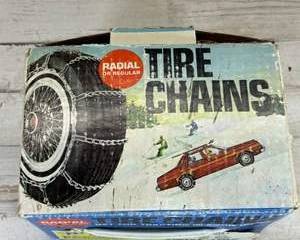  Peerless Tire Chain Company Twist Link Tire Chains One Pair Radial or Regular