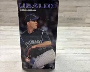 Ubaldo Jimenez Colorado Rockies MLB Bobblehead SGA Collectible w/ Box