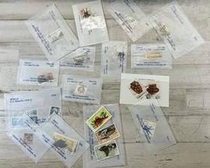 Vintage U.S. Postage Stamp Lot Mystic Stamp Co Sound Stamps Collection