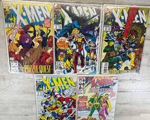 Marvel X Men Comic Book Lot 17 18 21 23 Alpha Flight 2 1990s