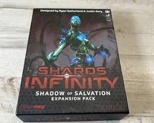  Shards of Infinity: Shadow of Salvation Expansion Pack + Battle Book – Stone Blade – Complete in Box