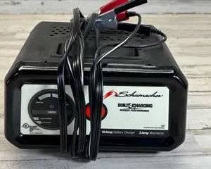 Schumacher SC1282 12V 10 Amp Battery Charger 2A Maintainer Built 4 Charging