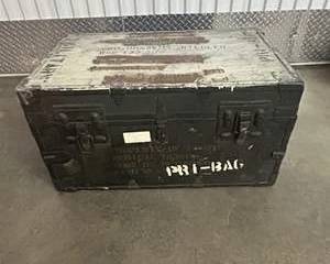WWII U.S. Army Footlocker – 10th Medical Depot – European Theater