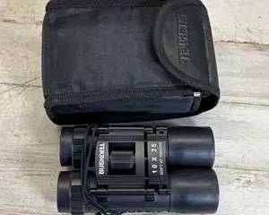 Bushnell 10x25 Compact Folding Binoculars w Case 302ft 1000yds Travel Hunting
