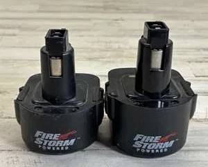 Black & Decker PS130 12V Firestorm Battery Pack Type 3 NiCd Lot of 2