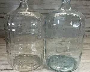 Pair of Vintage 5-Gallon Glass Carboys / Demijohn Bottles – KRISHA Mexico – Home Brewing