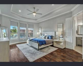 Quartz nightstands and bedroom set (king) 