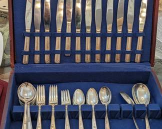 12  piece Silver plated set