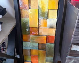 This is two pieces of wall art