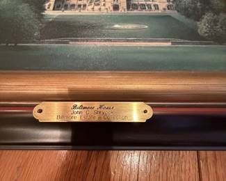 Biltmore House John C. Shryock 1914-2007 Canvas Art