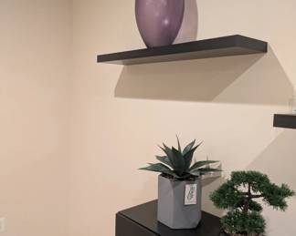 Home Deocor Faux Plants and Splash of Color Vase