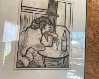 Nude bar art