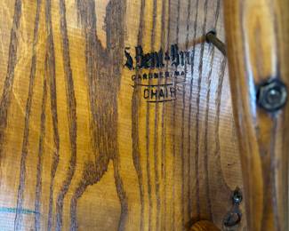 S Bent & Bros Chairs. Set of four. Fantastic quality vintage chairs. 