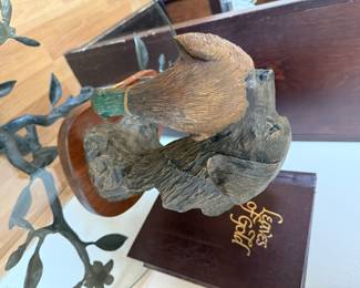 “Gracious Retrieval” by Bradford Williams. Beautiful limited-edition bronze statue. 343/1250.