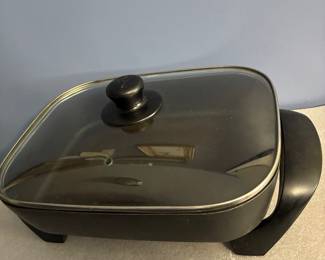 Electric fry pan, griddle, etc
