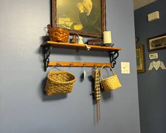 Grace print in antique frame