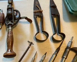 Antique hand tools