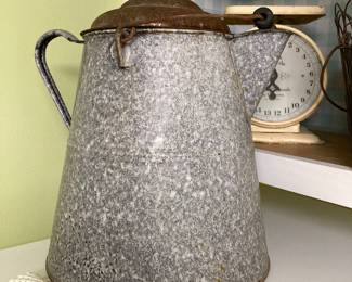 Granite coffee pot