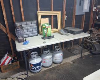 Propane Tanks, Garage Stuff