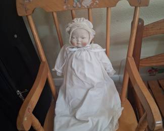 Doll & Child's Rocking Chair