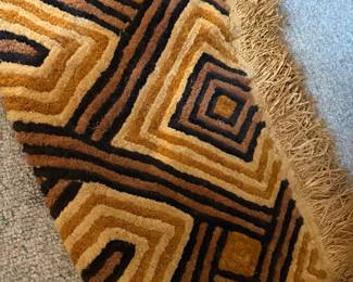 African Kuba Grass Rug